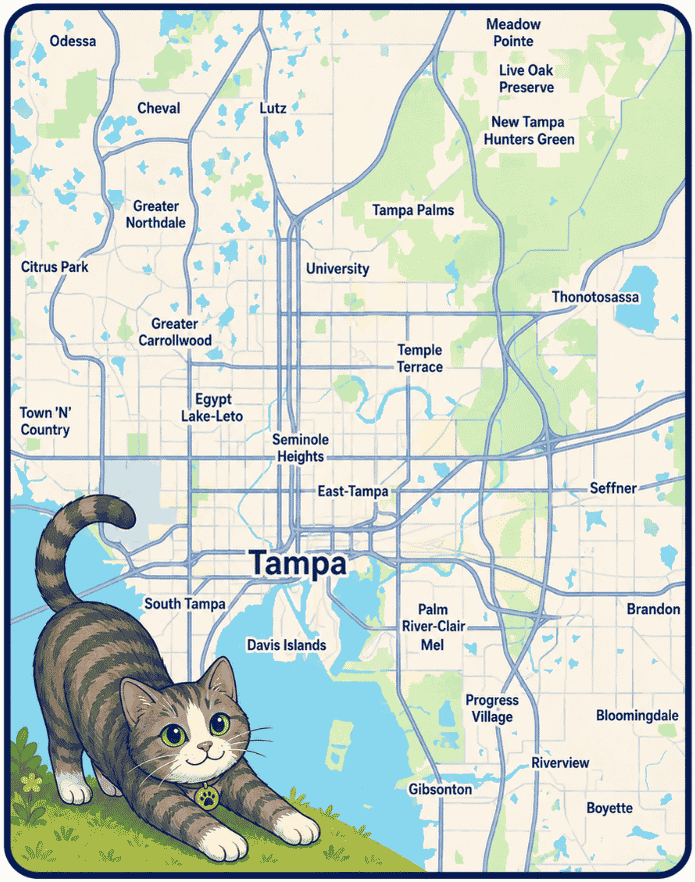 tampa fl cat sitting
